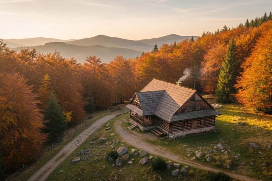 Schronisko PTTK „Andrzejówka" — cicha strażnica Gór Kamiennych