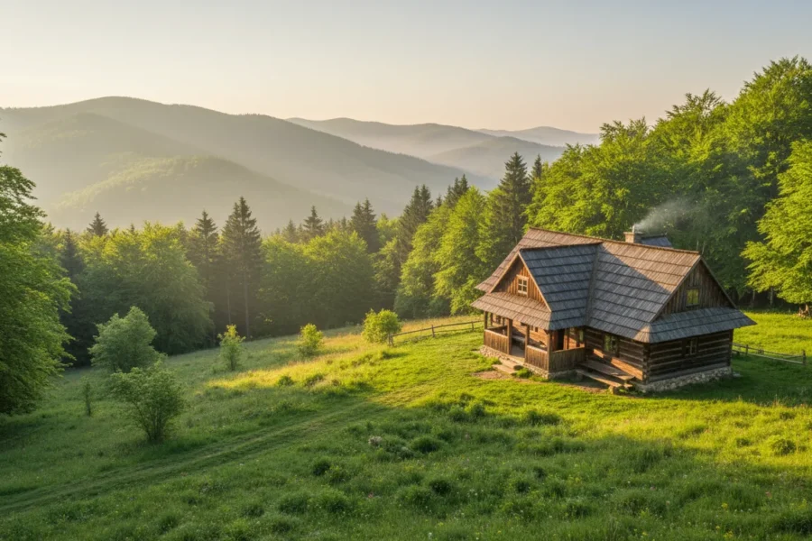 Bacówka PTTK pod Małą Rawką — próg w najdziksze Bieszczady